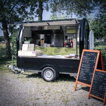 Foodtrack Restaurant Fahr Der Sternekoch Manuel Steigmeier eröffnet neben seinem Restaurant Fahr in Künten einen Foodtruck für Wanderer und Biker, 12. Juni 2025.
